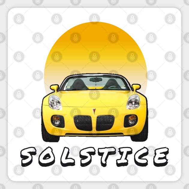 Pontiac Solstice Magnet by CarTeeExclusives